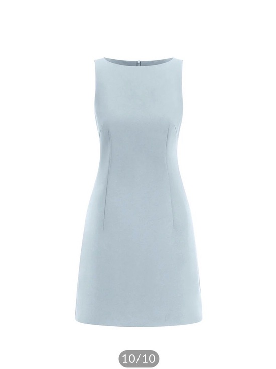 Commense Dresses & Skirts - Commense Suiting Sleeveless Short Dress